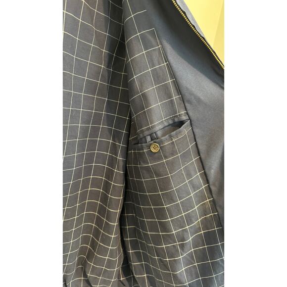 Ralph Lauren Men’s Navy Bomber Jacket – White Pony Logo – Size Large - Picture 8 of 9